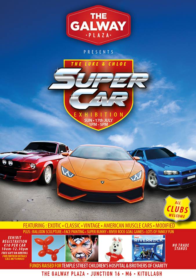 The Luke and Chloe Super Car Exhibition