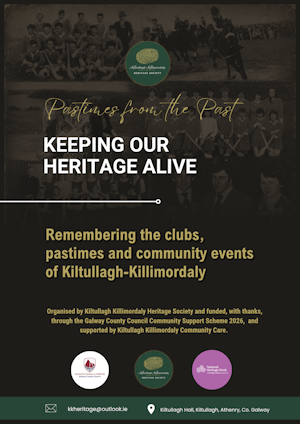 “Pastimes from the Past: Keeping Our Heritage Alive”, remembering the clubs, pastimes and community events of Kiltullagh-Killimordaly